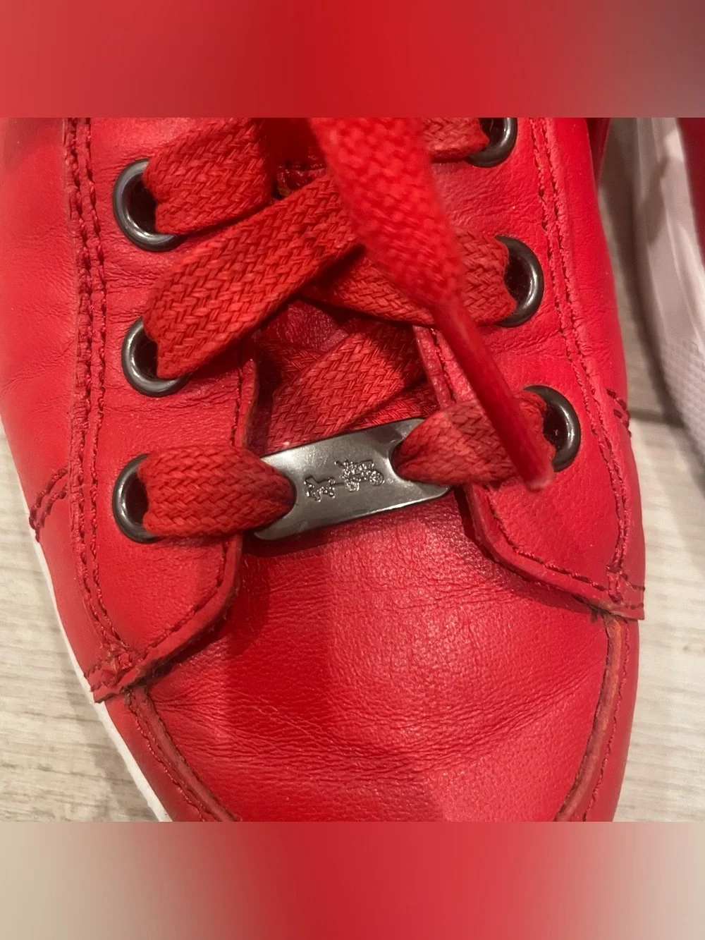 COACH X DISNEY Motorcycle Mickey Sneakers